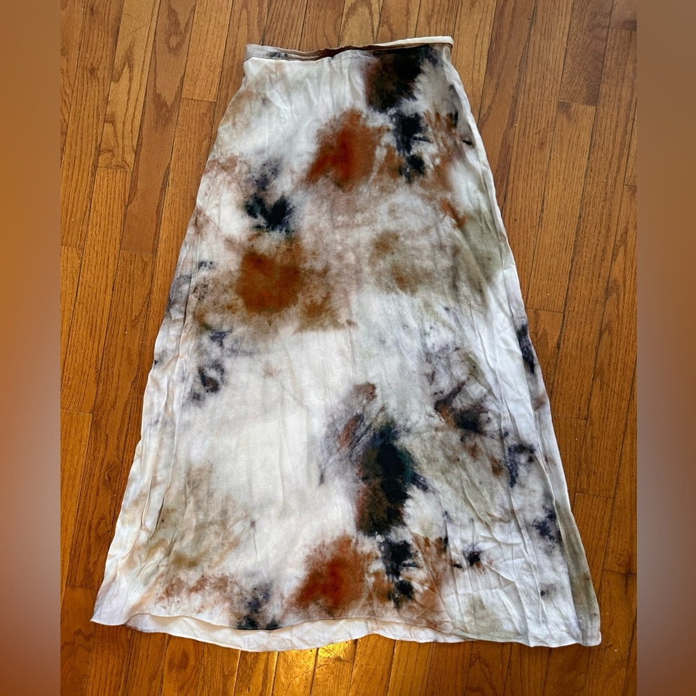 Aritzia Wilfred Tie Dye Top/Skirt Set
